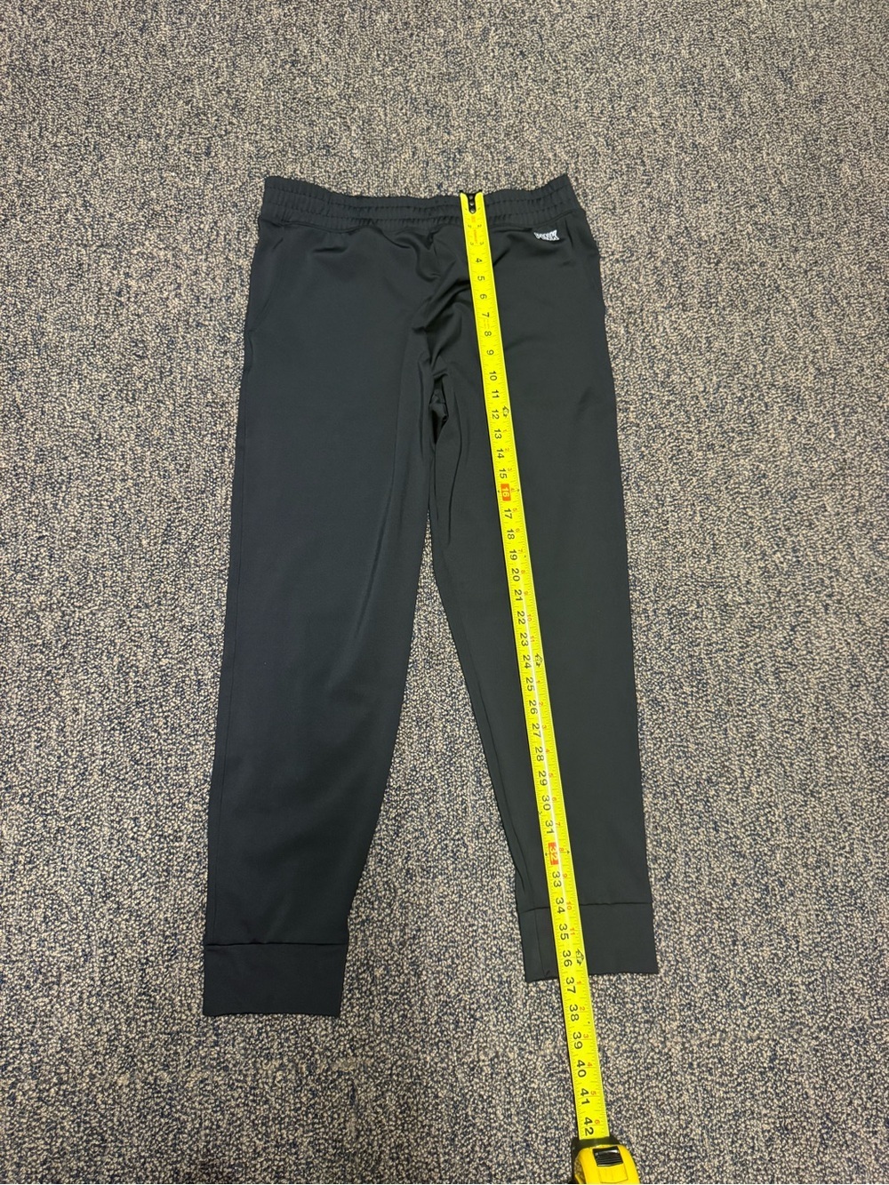 Active USA PINK Active Black Athletic Joggers - Picture 5 of 7